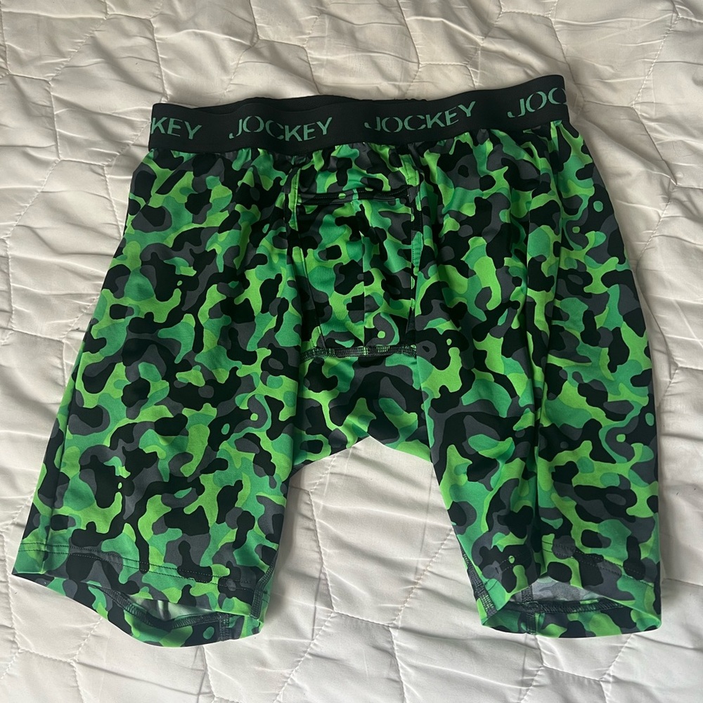 Army green jockey boxerbriefs size medium